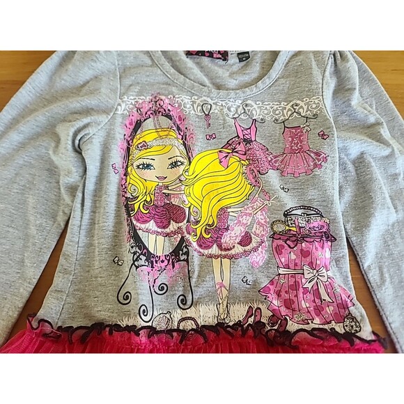 Tempted Girls Tutu Dress Size 6 Used, READ DESCRIPTION - Picture 2 of 10